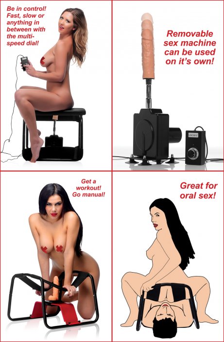 4 in 1 Banging Bench with Sex Machine Code: AG123 - Image 4